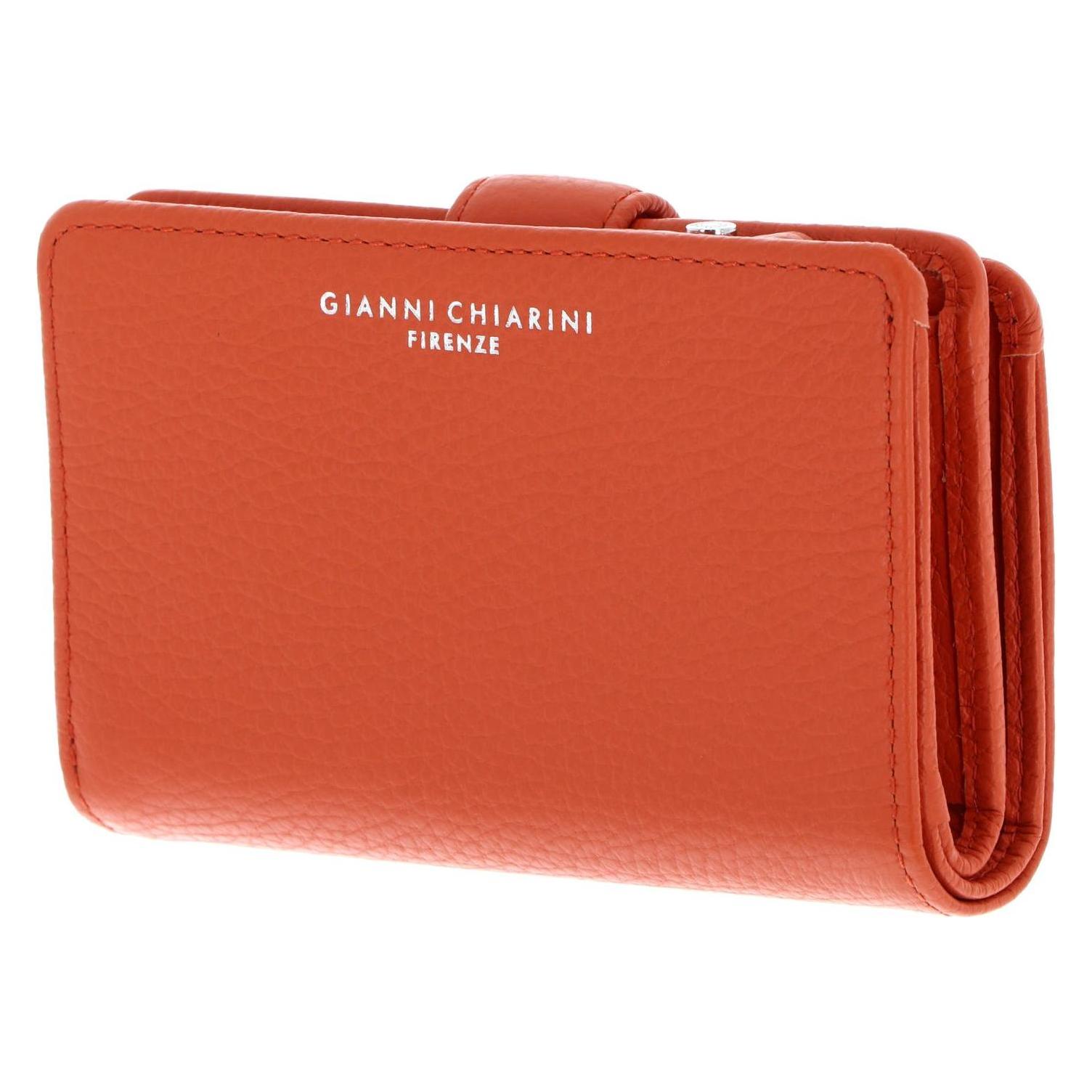 Gianni Chiarini, Damen, Portemonnaie, Grain Wallet, Orange