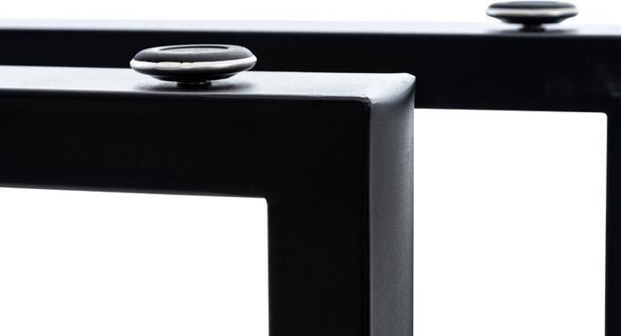 Image du produit CLP 2x pieds de table Velden 70 cm, noir