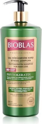 Actual product image Bioblas Phytokeratin Anti Hair Loss Shampoo 1000ml (Liquid shampoo, 1000 ml)