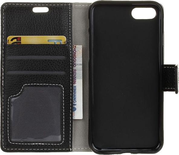 Actual product image MU Classic Litchi Leather Bookcover II Series (Wiko Sunny 3)