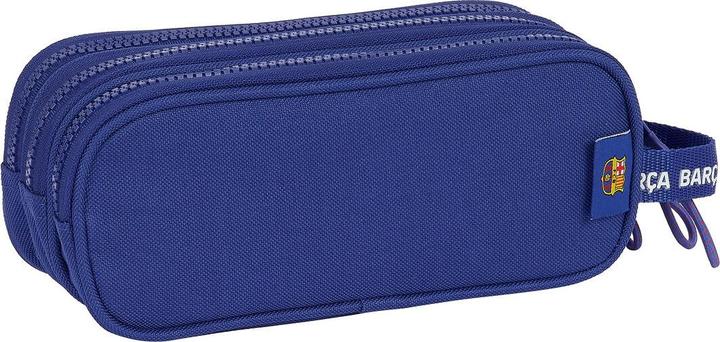 FC Barcelona Zweifaches Mehrzweck-Etui F.C. Barcelona Rot Marineblau 21 x 8.5 x 7 cm