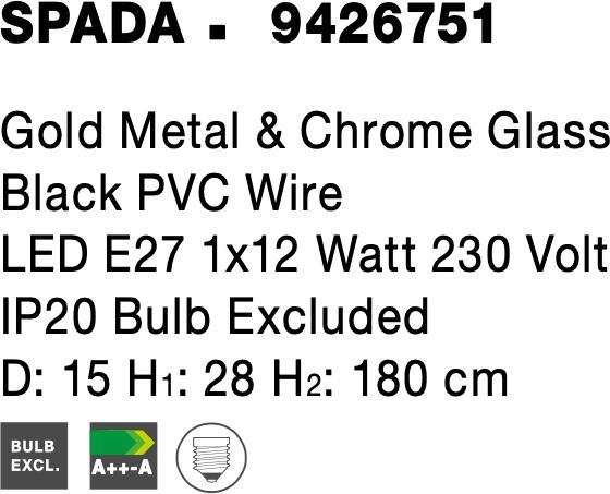 Produktbild Nova Luce Spada (E27)