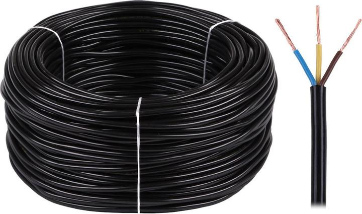 Actual product image Fiszki Stranded cable OMY 3x1 5mm2 300V STROMKABEL 100m (100 m)