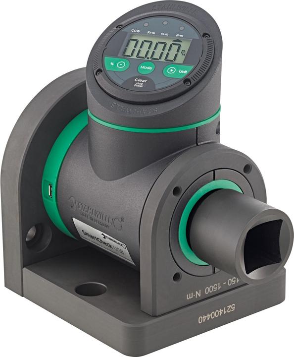 Immagine prodotto Stahlwille Tester di coppia per chiavi dinamometriche "SmartCheck USB", coppia massima: 1500 (1", 150 - 1500 Nm)
