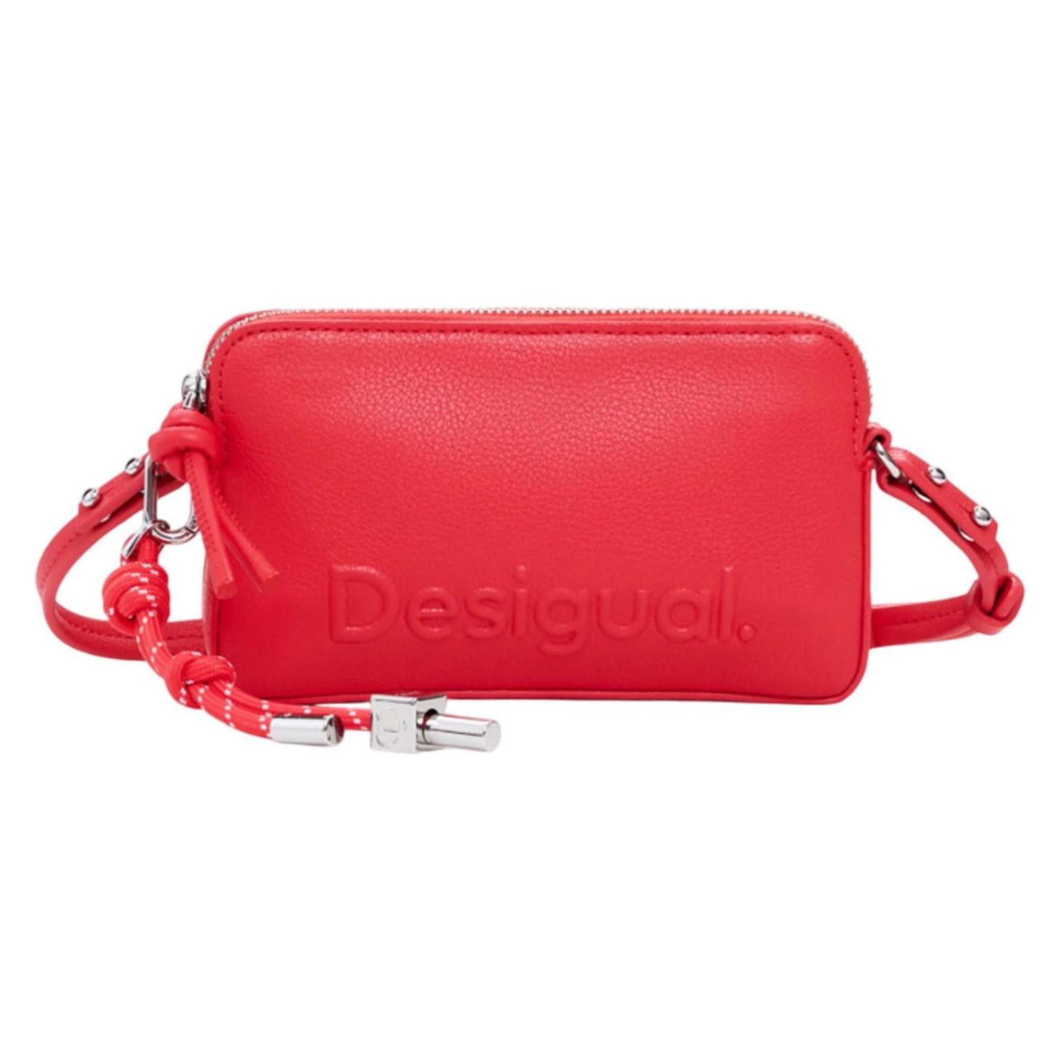 Desigual, Damen, Handtasche, Julia Crossbody Bag, Rosa