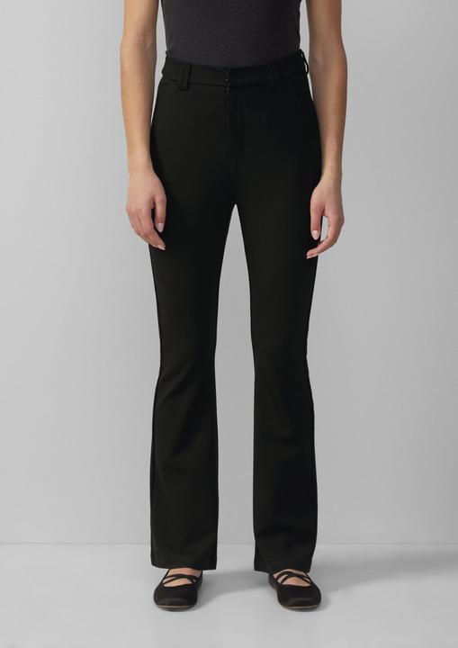 Produktbild S.Oliver Hose Elastische Hose aus Interlockjersey mit ausgestelltem Bein (W40/L32)