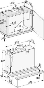 Produktbild Miele DAS 4620 (Flachschirmhaube)