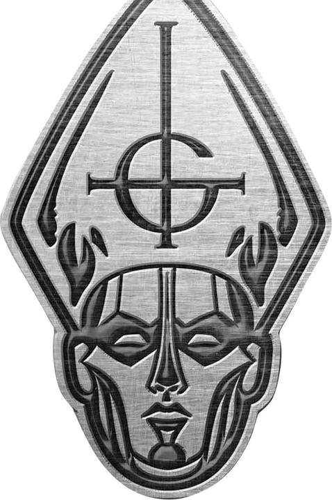 Actual product image Ghost Papa Head Die Cast Keyring