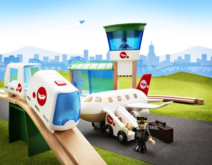 Produktbild Brio Monorail Flughafen Set