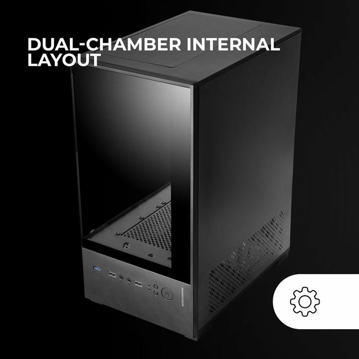 Actual product image Mars Gaming MC-SE2 (mATX, Mini-ITX)