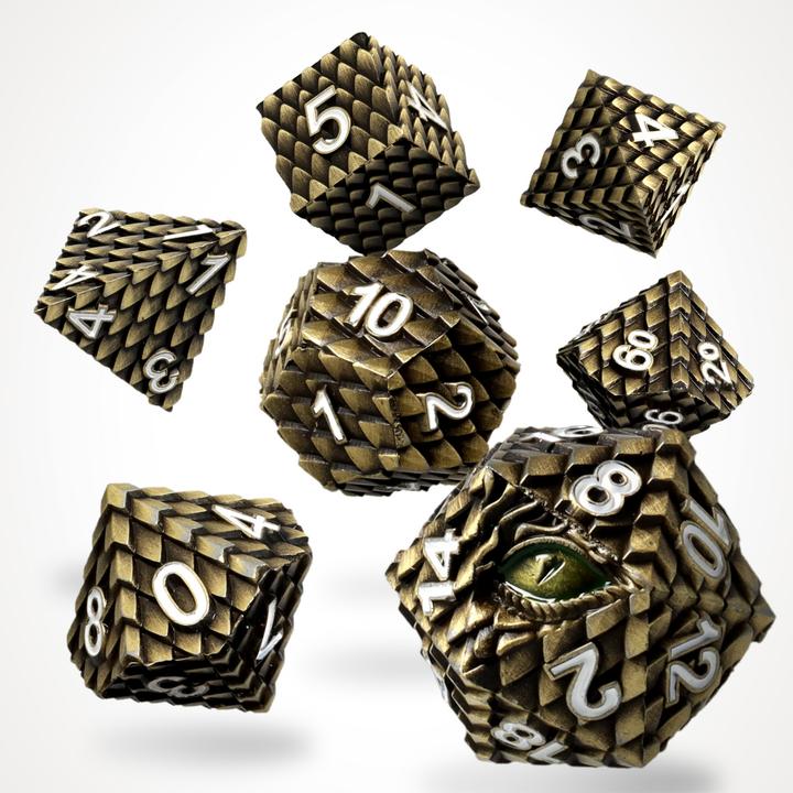 Produktbild Glass Staff Drudaxizius Metal RPG Dice Set