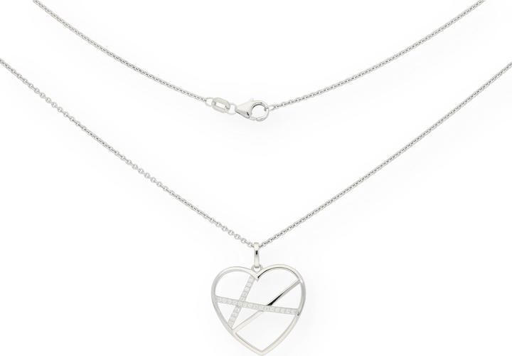 Produktbild Carat Hearts (Silber 925, 45 cm)