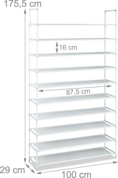 Actual product image Relaxdays Baylee (100 x 29 x 175.5 cm)