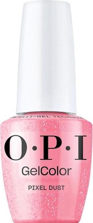 Immagine prodotto OPI Gelcolor Smalto per unghie opaco glitterato e metallizzato a polimerizzazione UV (Polvere di pixel, Vernice UV gel)