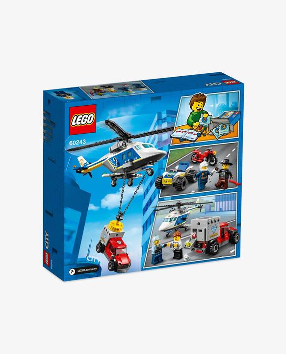 Productafbeelding LEGO Achtervolging met de politiehelikopter (60243, LEGO Stad)