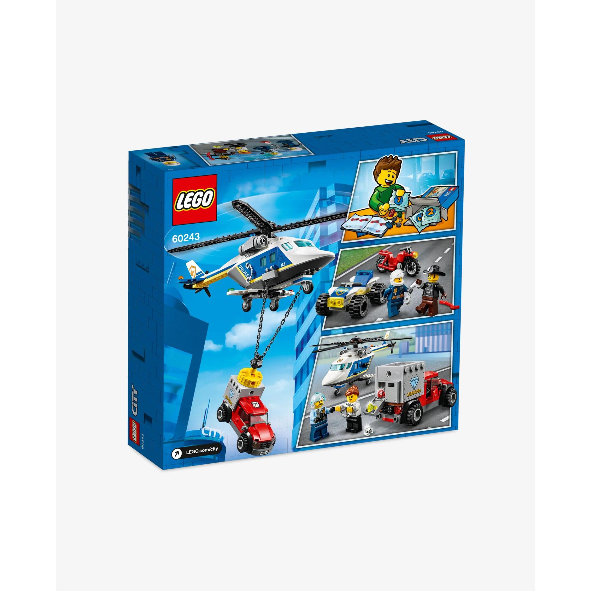 Lego City Police Car Lego 60243 Police Helicopter Chase LEGO