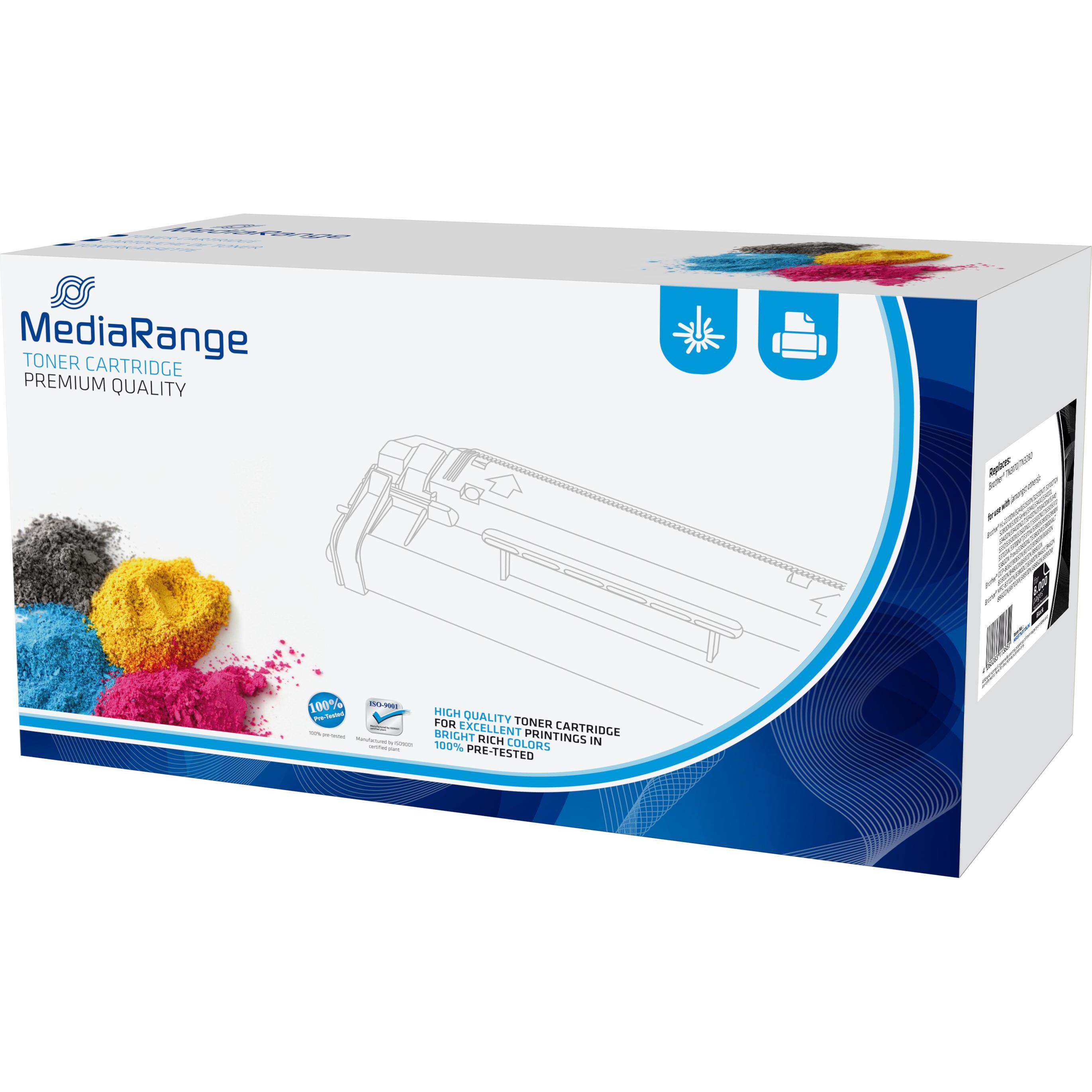 MediaRange, Toner, kassette, universal, für Brother TN-3170 TN-3280 (B)