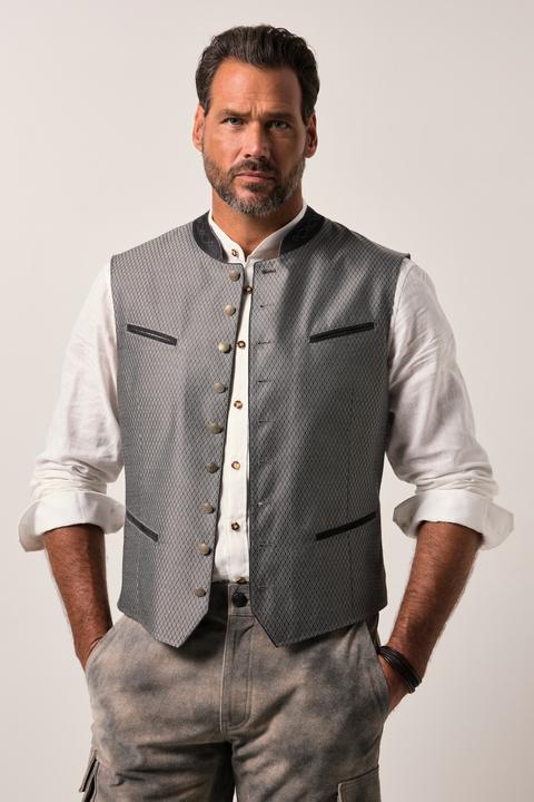 Produktbild JP1880 Weste, Tracht, Stehkragen, Stickerei, bis 72 (62)