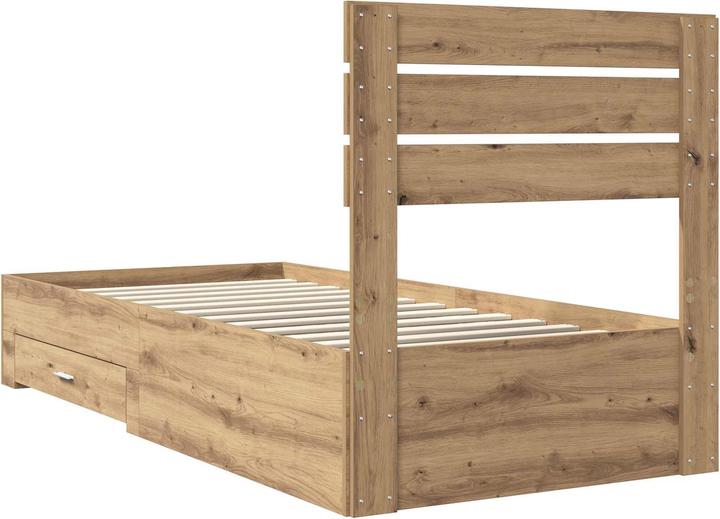 Produktbild vidaXL Aufbewahrungsbett (90 x 190 cm)