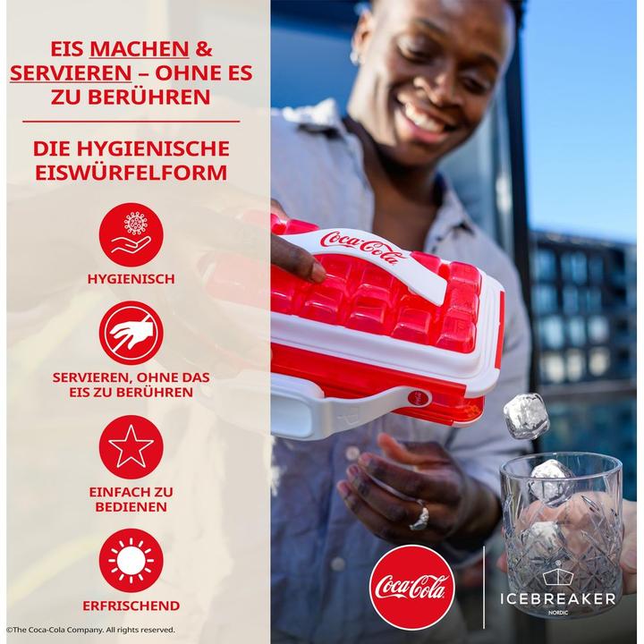 Produktbild MediaShop Eiswürfelform Icebraker Pop Coca Cola, Produkttyp