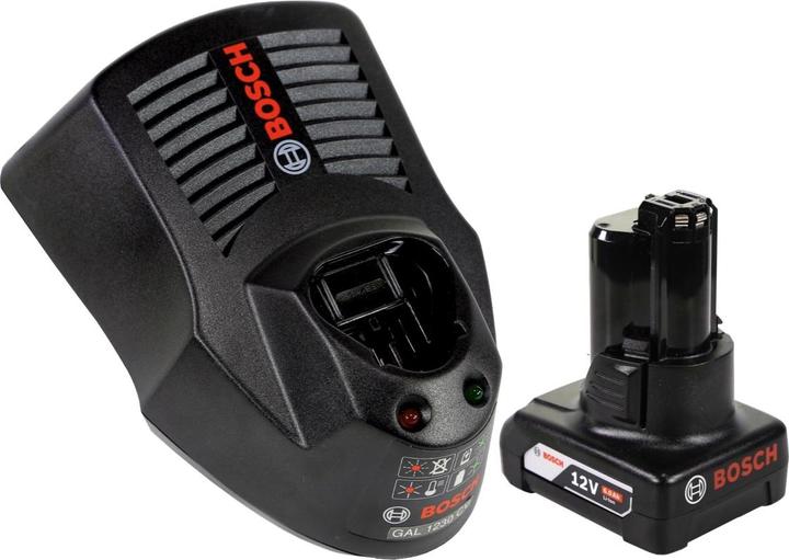 Image du produit Bosch Professional Bosch GWB 12V-10 Perceuse d'angle sans fil 12V + L-Boxx + 1x batterie 6,0Ah + 1x chargeur (Fonctionnement sur batterie)