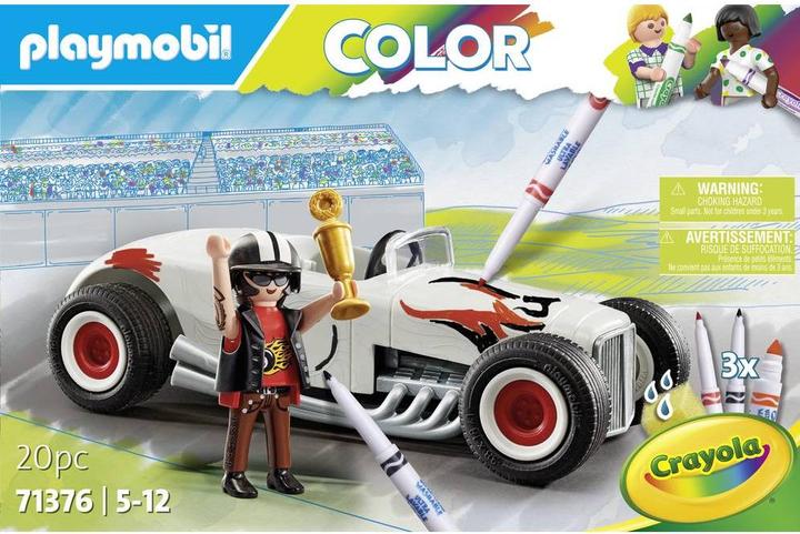 Produktbild Playmobil Rennauto (71376, Playmobil Color)