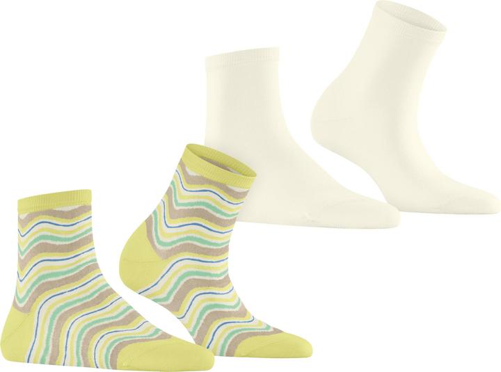 Produktbild Esprit Watercolor 2-Pack Baumwollsocken (2er Pack, 39 - 42)