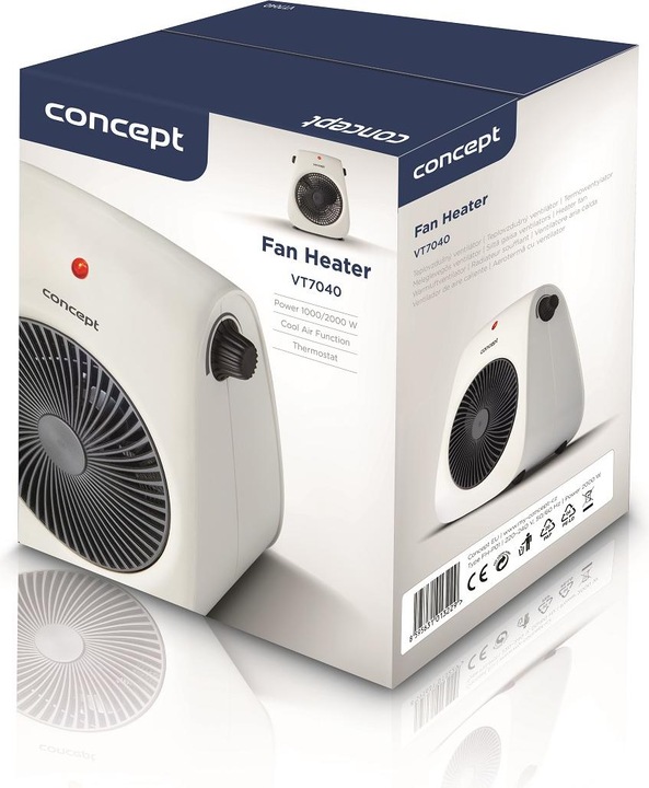 Actual product image Concept Fan heater VT7040 (2000 W)