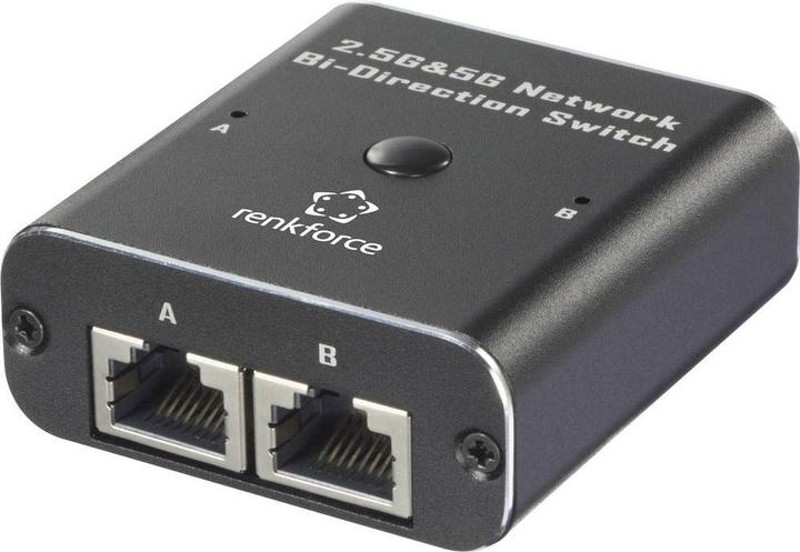 Renkforce RF-EW-700 Netzwerk Switch RJ45 2 Port 5 GBit/s USB-Stromversorgung (2 Ports)
