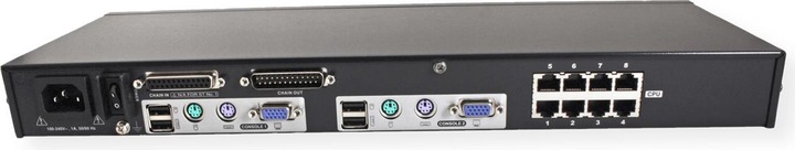 Produktbild Aten KH2508A: 8 Port 2 Konsol Cat-KVM
