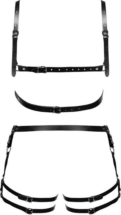 Produktbild Zado Harness-Set aus Leder (M/L)