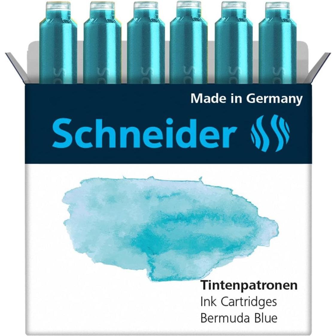 Schneider, Ersatzpatrone, Tintenpatrone Callissima (Füllertinte, Blau)