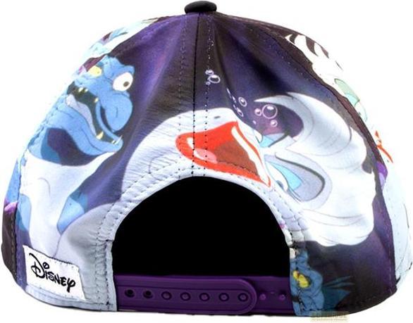 Actual product image The Little Mermaid Ursula AOP Snapback Cap (One size)