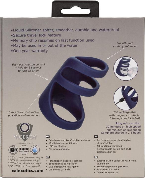 Produktbild CalExotics Viceroy™ Rechargeable Triple Cock Cage
