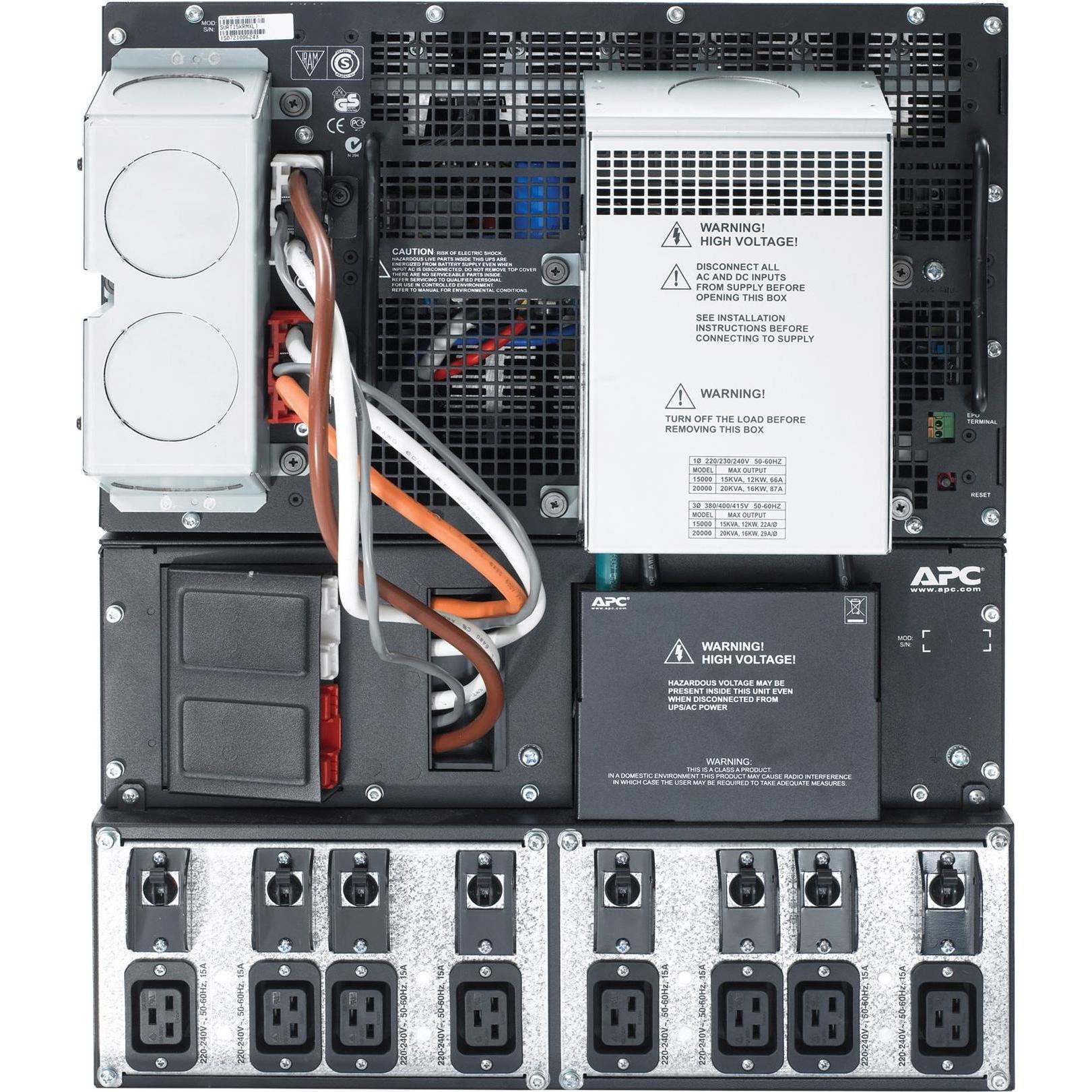 Thumbnail - APC Smart-UPS RT (15000 VA, 12000 W, Online-Doppelwandler USV), USV