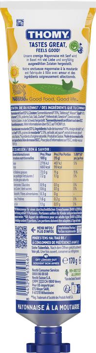 Actual product image THOMY Mayonnaise with mustard (170 g)