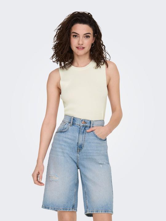 Actual product image Only Plain top without sleeves (XS)