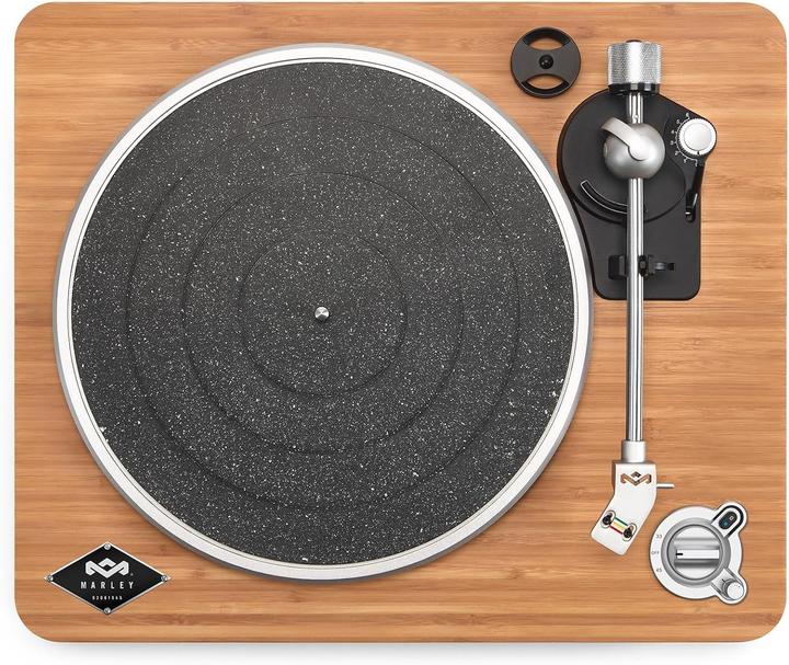 Produktbild House of Marley Drahtloser Plattenspieler mit Bluetooth, USB-Aufnahme und nachhaltiger Bauweise (Manuell)