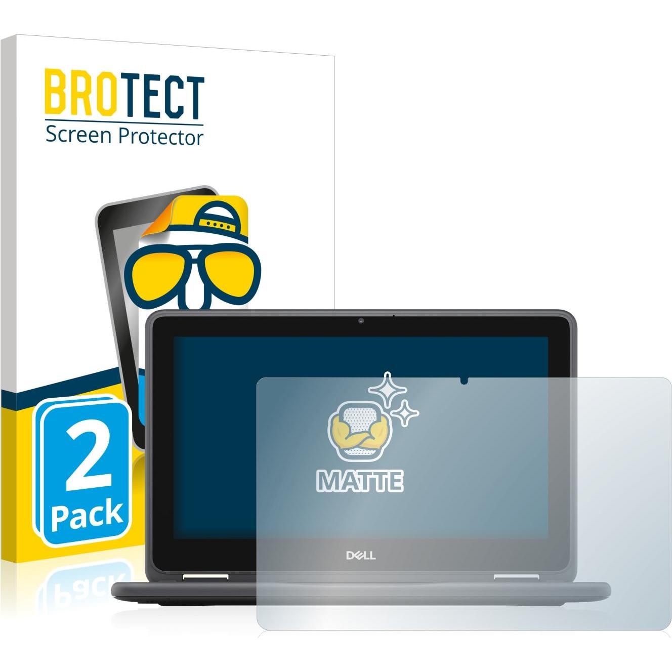BROTECT Entspiegelungs-Schutzfolie Displayschutz Matt (11.60"), Notebook Schutzfolie