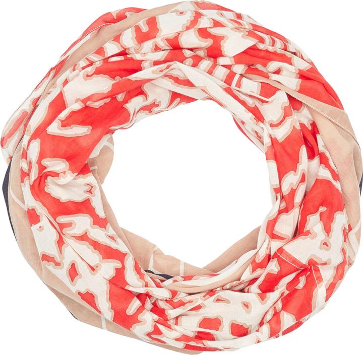 Produktbild Comma Tuch Loop-Schal aus Baumwolle mit All-over-Print