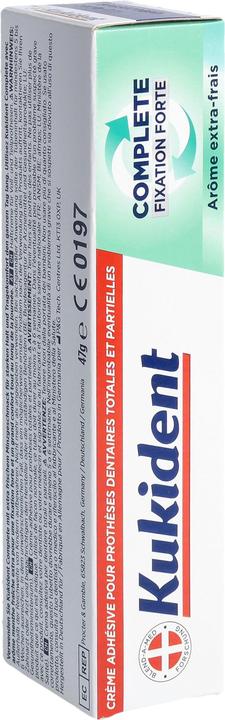 Productafbeelding Kukident Haftcreme Complete Extra Frisch 47g Haftcreme (47 ml)