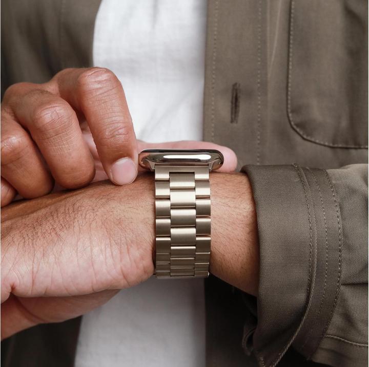 Produktbild Vonmählen Link Bracelet 2 For Apple Watch 40 - 41 - 42mm One Size Sunset Gold (316L-Edelstahl)