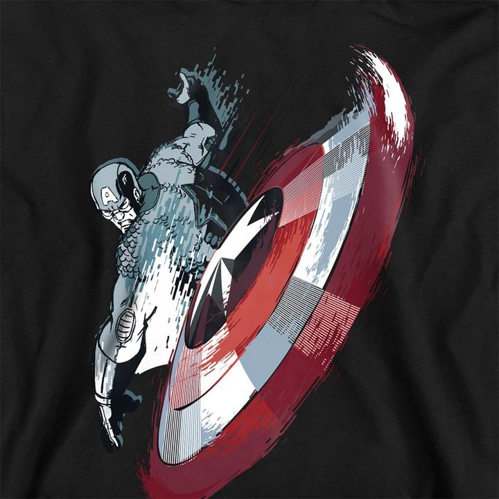 Produktbild Captain America Kapuzenpullover Zum Überziehen (116)