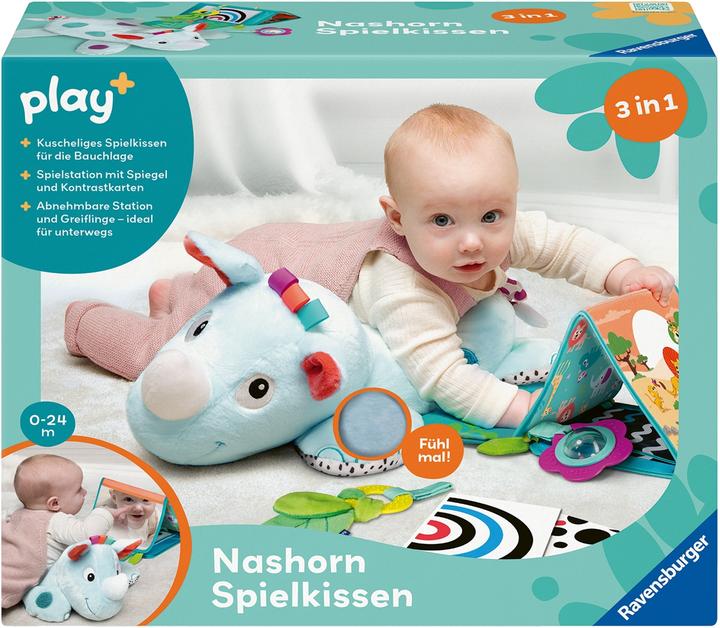 Image du produit Play+ Rhinocéros (33 x 38 cm)