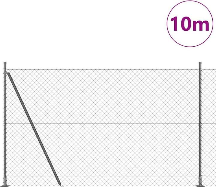 Actual product image vidaXL Zaunpfosten
