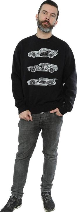 Image du produit Disney - Sweat CARS TEXT RACERS - Homme (XL)