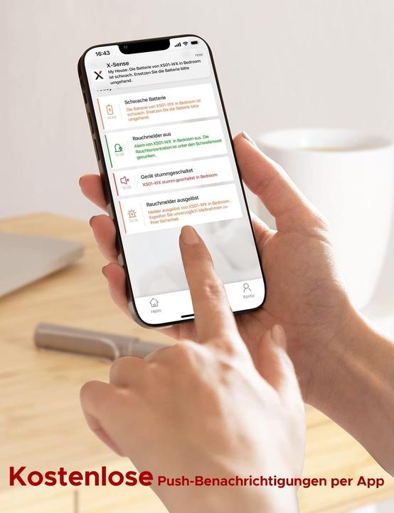 Actual product image X-Sense Smart Smoke Detector