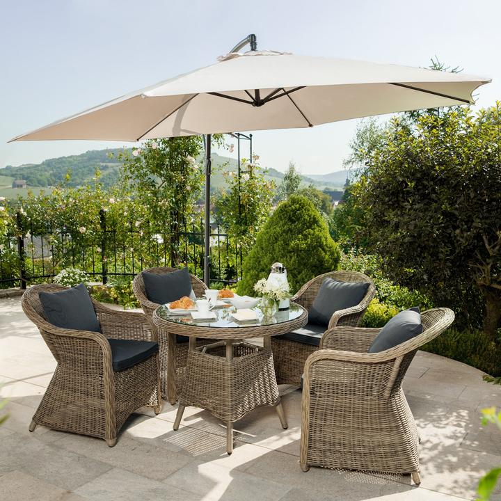 Image du produit tectake Salon de jardin ZURICH (91 x 73.50 cm)