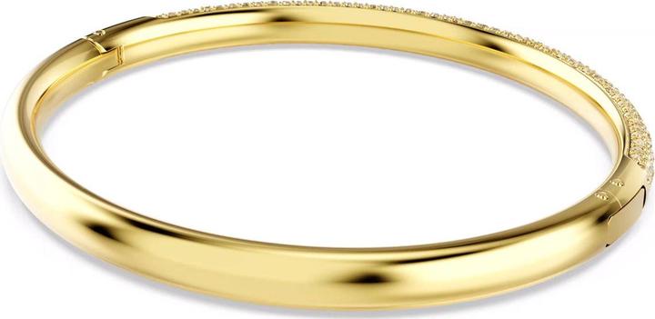 Produktbild Swarovski Sublima Armreif Schnee Pavé Weiss Goldlegierungsschicht (16 cm, Swarovski Metall)