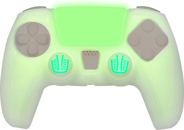 Actual product image Blade Silicone Skin Grips Touchpad Sticker Glow In The D (PS5)